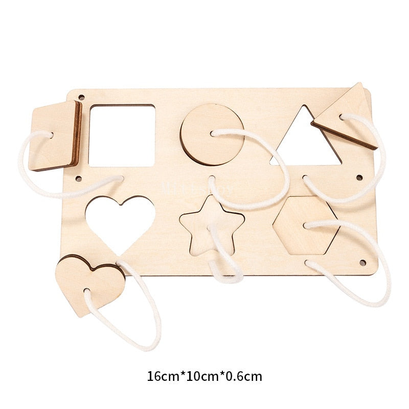 Montessori Busy Board DIY Education Toy Puzzle Montessori Busy Board DIY Education Toy Puzzle